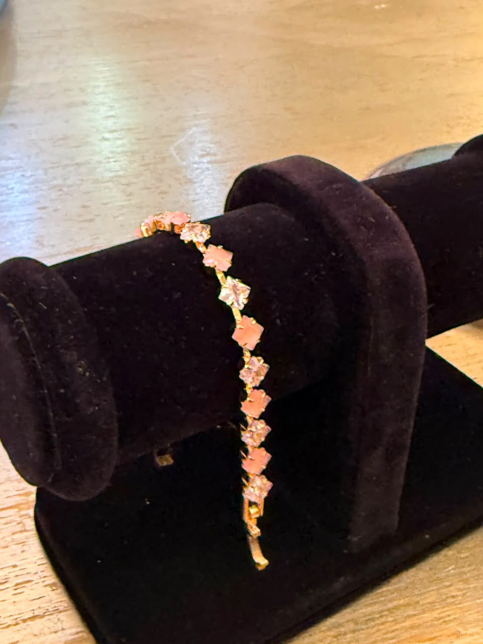 Gleaming Rose Gold Sleek Kada