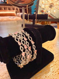 Filigree Rose American Diamond Bangles