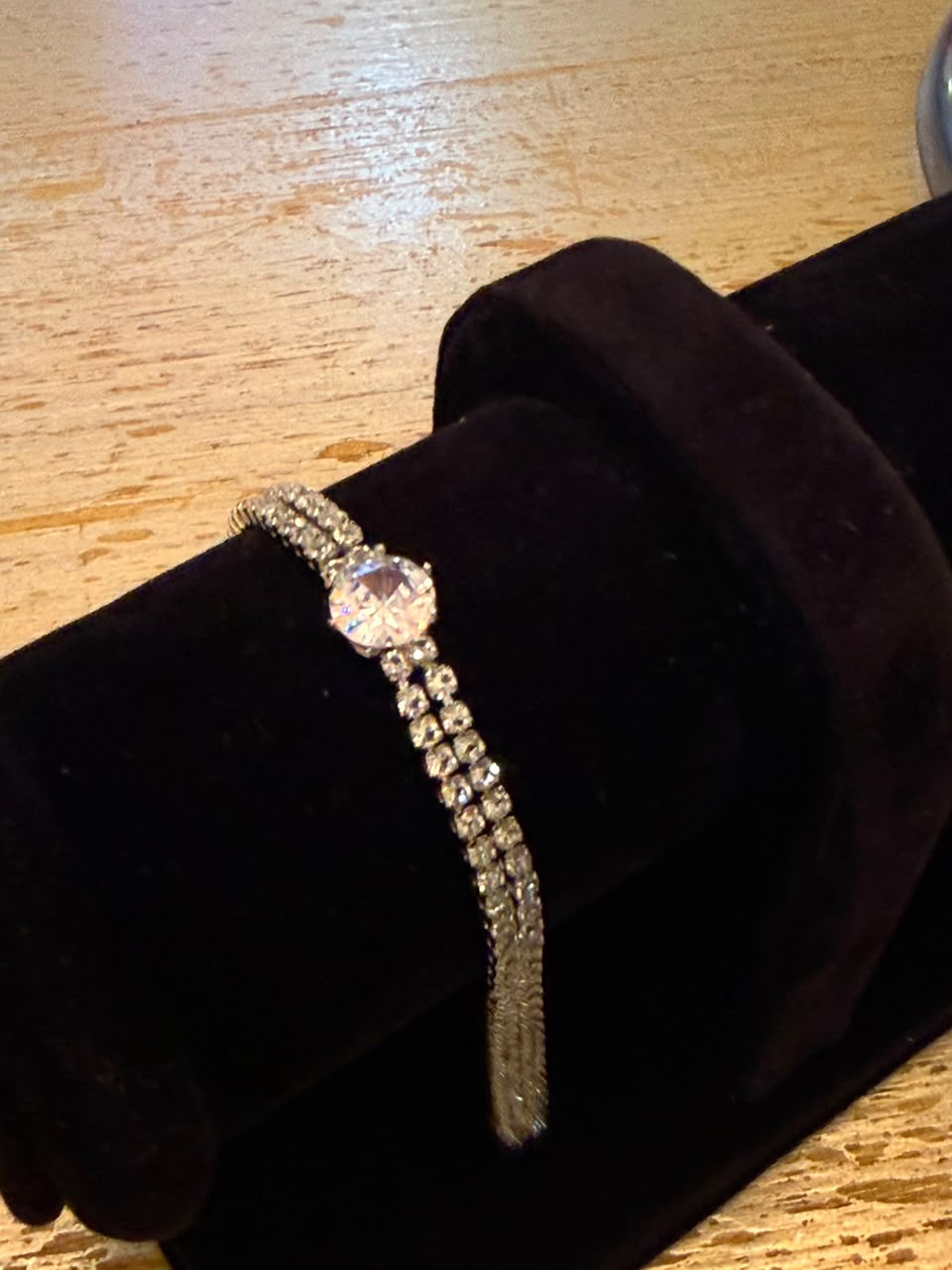 Minimalist Solitaire Pearl Link Bracelet