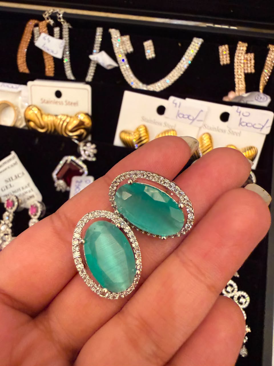 Ocean Breeze Turquoise Statement Rings