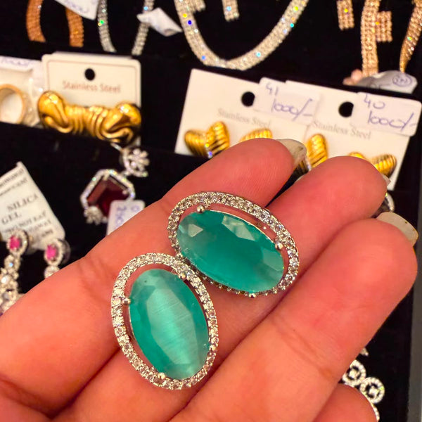 Ocean Breeze Turquoise Statement Rings